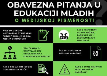 Sarajevo: Radionica iz medijske i informacijske pismenosti