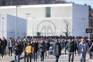 Slovenija Prvi džuma namaz u novoj džamiji 