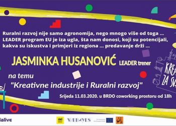 Besplatno predavanje u Tuzli: Kreativne industrije i ruralni razvoj