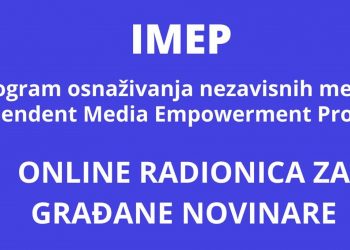 Pridružite se online radionici za građane novinare