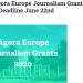 Projekat Agora: Dodjela grantova za freelance novinare