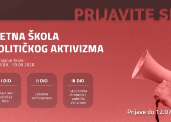 Prijavite se: Ljetnja škola političkog aktivizma u Tuzli