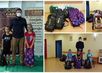 Udruženje Oaza realizovalo humanitarnu akciju: ŠKOLSKI RUKSACI-Doniraj-Usreći dijete