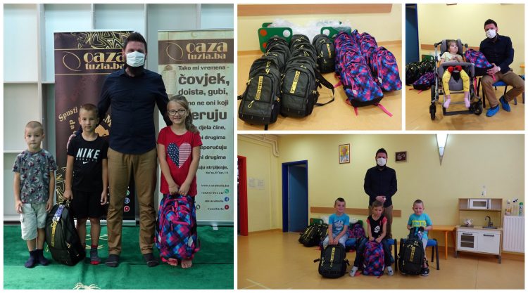 Udruženje Oaza realizovalo humanitarnu akciju: ŠKOLSKI RUKSACI-Doniraj-Usreći dijete