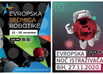 Najavljujemo: Noć istraživača BiH i Europska sedmica robotike