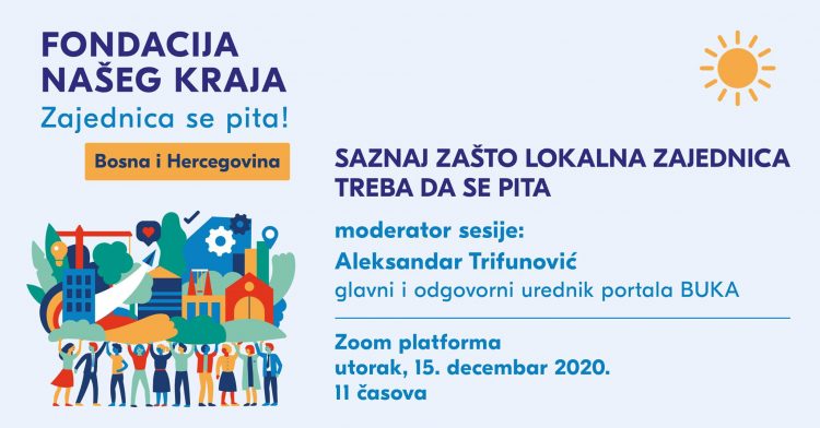 Saznaj zašto lokalna zajednica treba da se pita