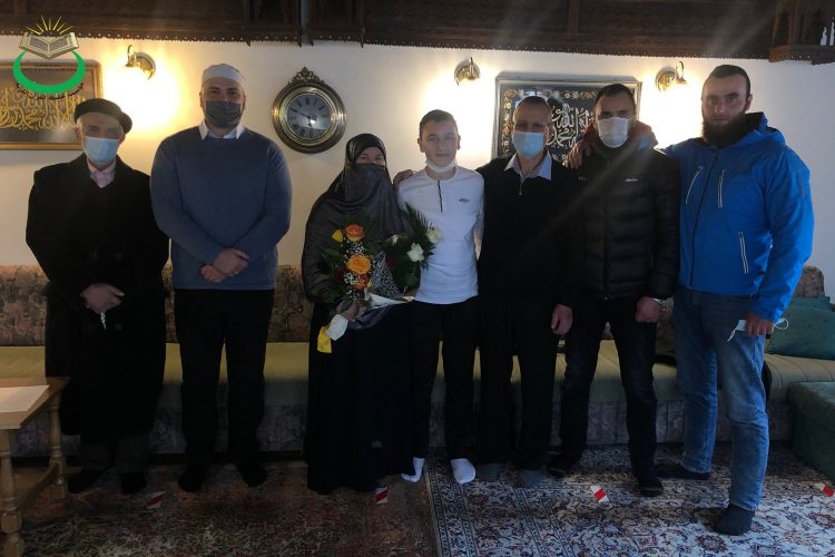 Mladi Ibrahim Mujezinović iz Zenice stekao titulu hafiza