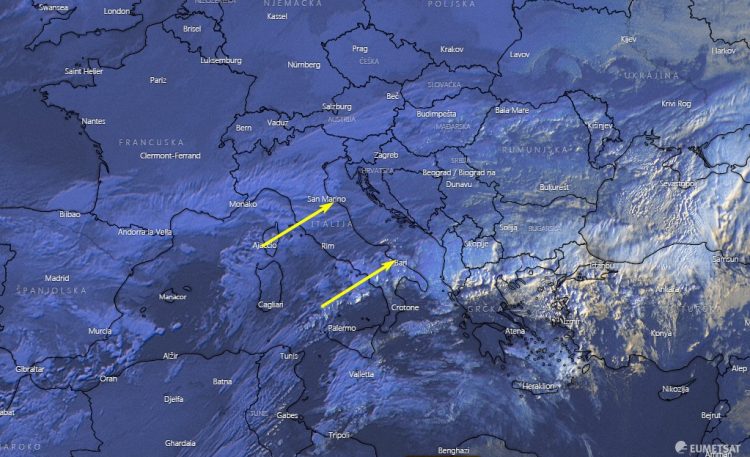 Nastavak snježnih padavina: U Hercegovini kiša