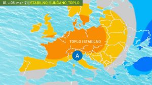Vrijeme u BiH: Oblačno bez padavina