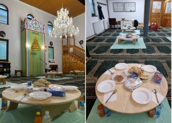 Banja Luka: Prvi iftar u Sefer-begovoj džamiji