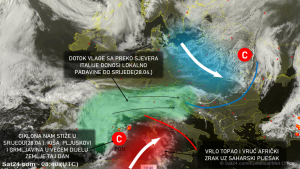Krajem aprila i početkom maja temperature oko 30 stepeni