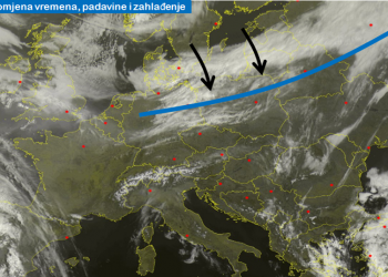 Uskoro promjena vremena: Padavine i zahlađenje 