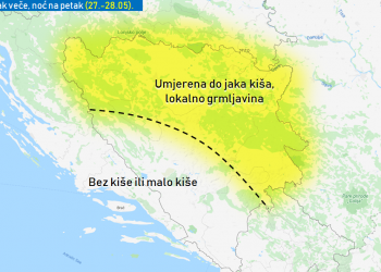 Očekuju nas niske temperature: Večeras i u noći na petak zahlađenje