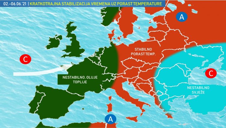 Početak juna: Kratak pregled vremenske prognoze
