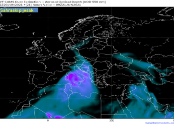 Zvanično i kalendarski stiglo nam je ljeto i saharski pjesak