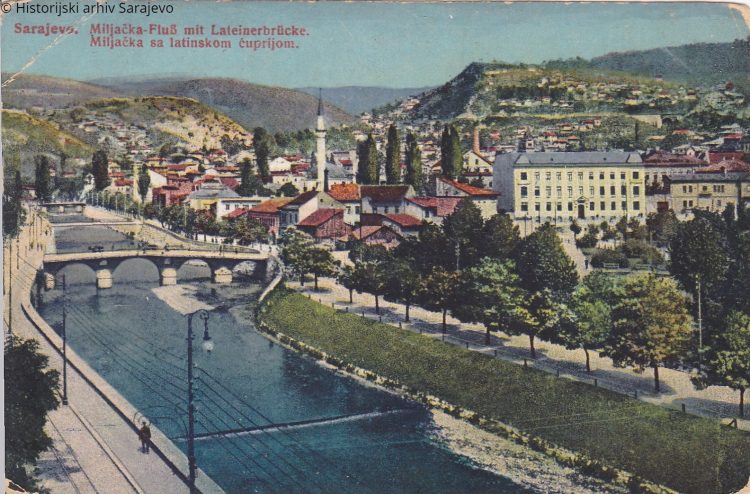 Historijski arhiv: Latinska ćuprija u Sarajevu
