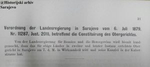 Historijski arhiv Sarajevo: Na današnji dan