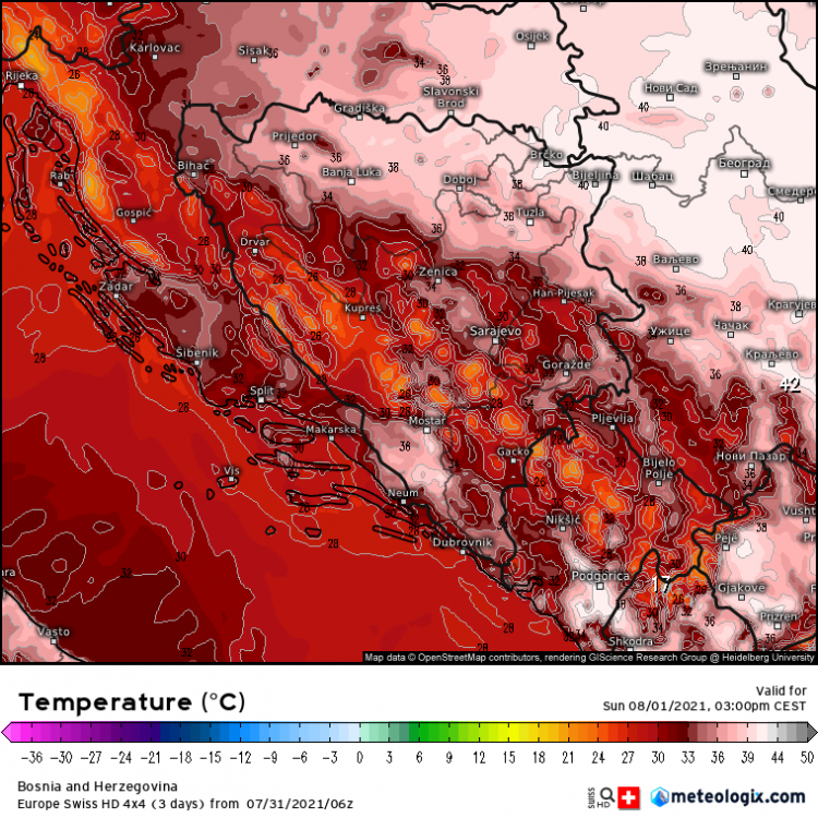Slabe prognoze za zahlađenje: August započinjemo vrućim vremenom