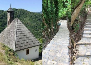 Brže i lakše do Kušlat džamije: Kameno stepenište na 450 dužnih metara