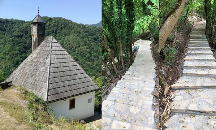 Brže i lakše do Kušlat džamije: Kameno stepenište na 450 dužnih metara