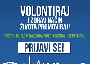 Prijavi se: Volontiraj i zdrav način života promoviraj