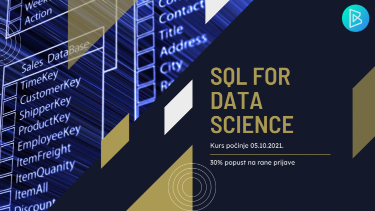 Prijavite se na online kurs: SQL for Data Science