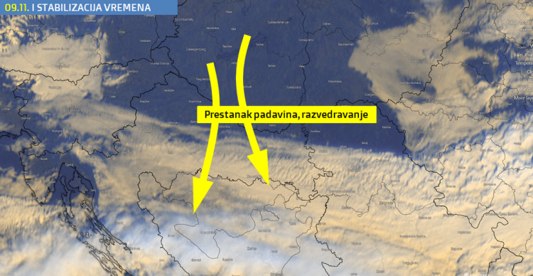 Do vikenda suho i stabilno vrijeme