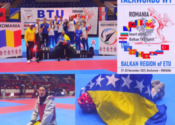 TKD Kolektiv Bosna – Najtrofejniji iz BiH na Balkanskom prvenstvu u Rumuniji