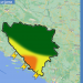 U srijedu naoblačenje uz kišu i jak vjetar