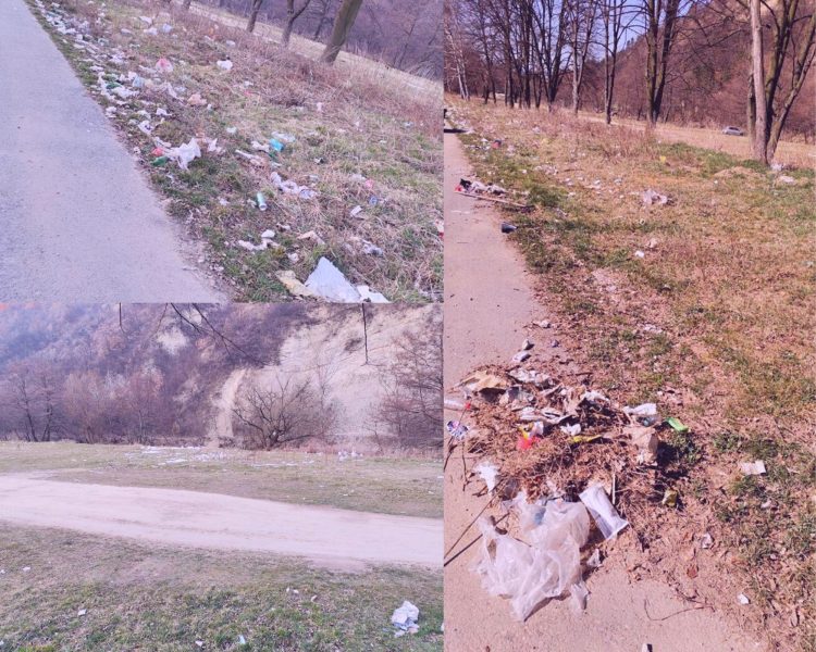 Briga za čistom prirodom: Dvoje Visočana sami očistili parking na izletištu “Luka”