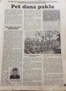 U martu 1993. godine agresori su pokušali okupirati Tešanjsku opštinu
