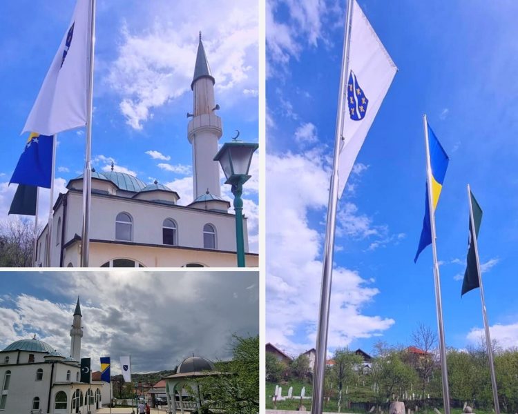 Općina Kakanj: Vihore se zastave u Zgošći