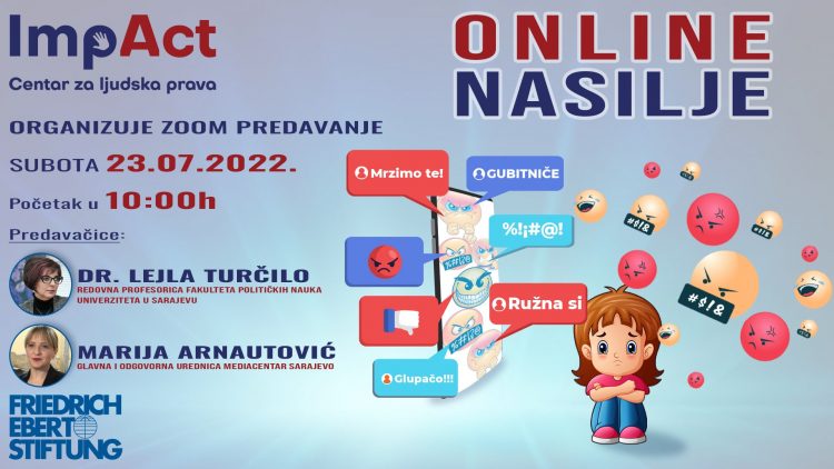 Besplatno ZOOM predavanje ne temu – Online nasilje