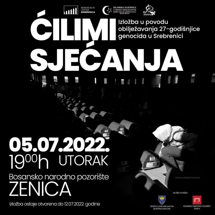 Danas u Zenici: Izložba – Ćilimi sjećanja