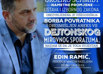 Edin Ramić: Ovo je zajednička kuća i svi u njoj imamo mjesto