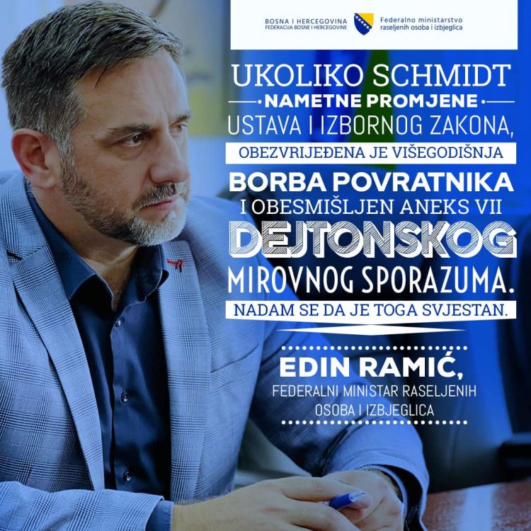 Edin Ramić: Ovo je zajednička kuća i svi u njoj imamo mjesto