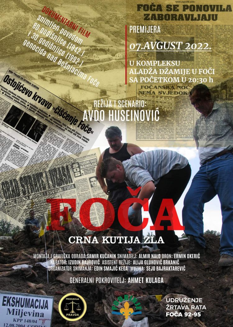 Najavljujemo premijeru dokumentarca – Foča, crna kutija zla