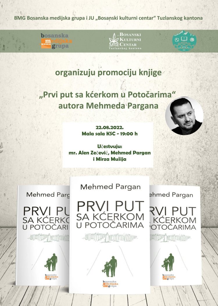 Poziv za Kakanjce: Promocija knjige – Prvi put sa kćerkom u Potočarima
