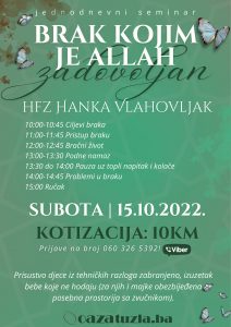 Najavljujemo u Tuzli: Seminar za žene na temu braka