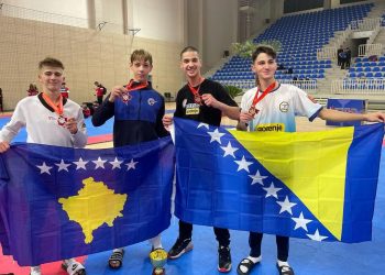 Taekwondo Kolektiv Bosna sija srebrom u Podgorici