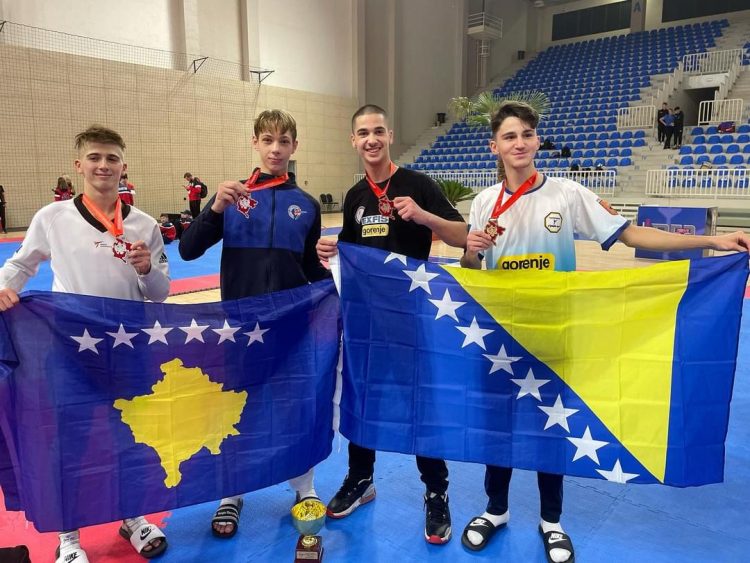 Taekwondo Kolektiv Bosna sija srebrom u Podgorici