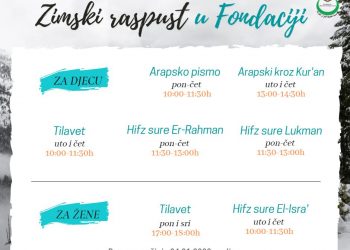 Otvorene prijave za zimski raspust u Sarajevu: Edukativni programi za žene i djecu
