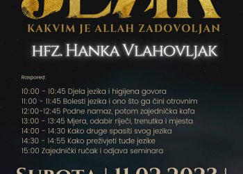 Najavljujemo u Tuzli: Seminar i radionica sa hafizom Hankom Vlahovljak