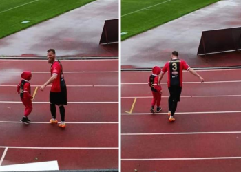 Dirljiva priča iz Tuzle: Sin Slobodinog heroja u suzama na tribinama Tušnja (FOTO)