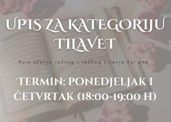 Nova školska godina: Počeo upis na tilavet za žene